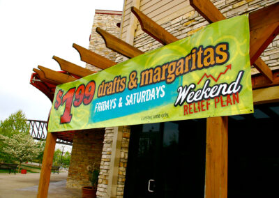Exterior Banners for Restaurant