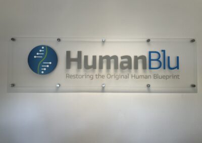 Interior Acrylic Lobby Signs