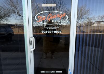 Exterior Window Logos / Lettering