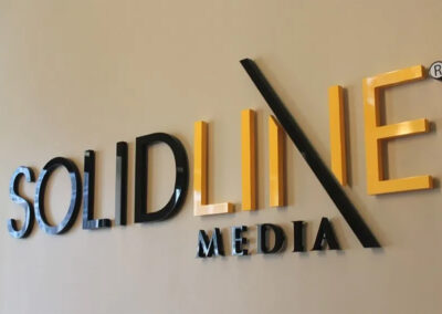 Interior Acrylic Dimensional Letter Signs
