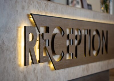 Interior Wood Dimensional Letter Signs