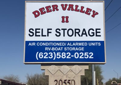 Exterior Monument Signs for Storefront