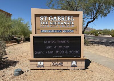 Exterior LED Signs for Church