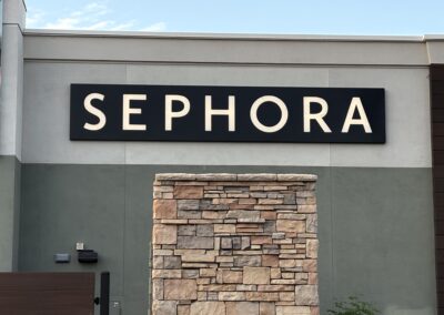 Exterior Channel Letters for Clothing Store