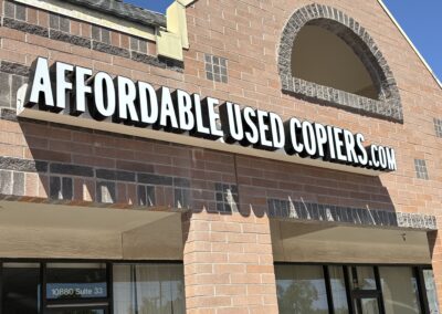 Exterior Raceway Mounted Channel Letter Signs