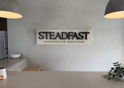 Interior Lobby Signs for Medical Clinic