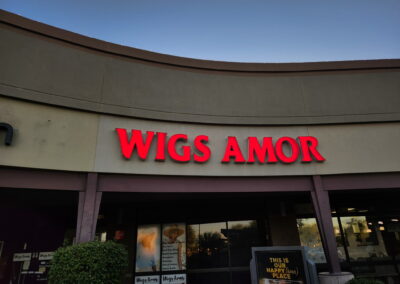 Wigs Amor Night Sign