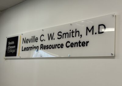 Interior Lobby Signs for School